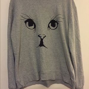 Forever 21 Cat Sweatshirt ON HOLD